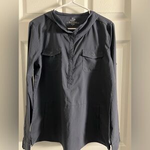 Kuhl Costa Women’s shirt hoodie Blue gray